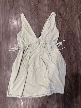 Wild Fable Sage Green Casual Dress